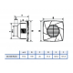 Вытяжной вентилятор CATA CB 100 Plus
