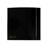 Вытяжной вентилятор Soler&Palau Silent-100 CZ Black Design - 4C [5210607400]