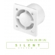 Осевой вентилятор Awenta System Silent 100 KWS100W
